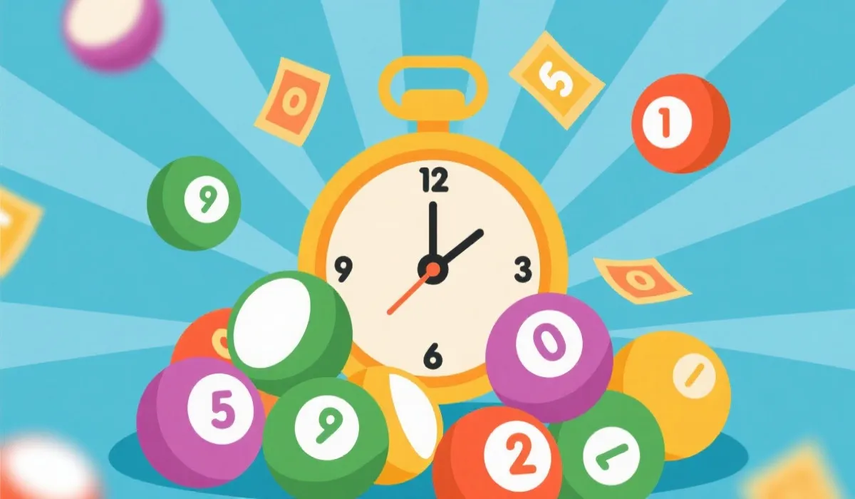 开奖与时间示意图